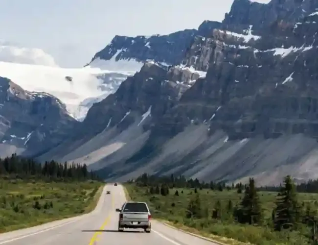 Driving From Ouray to Telluride, Colorado