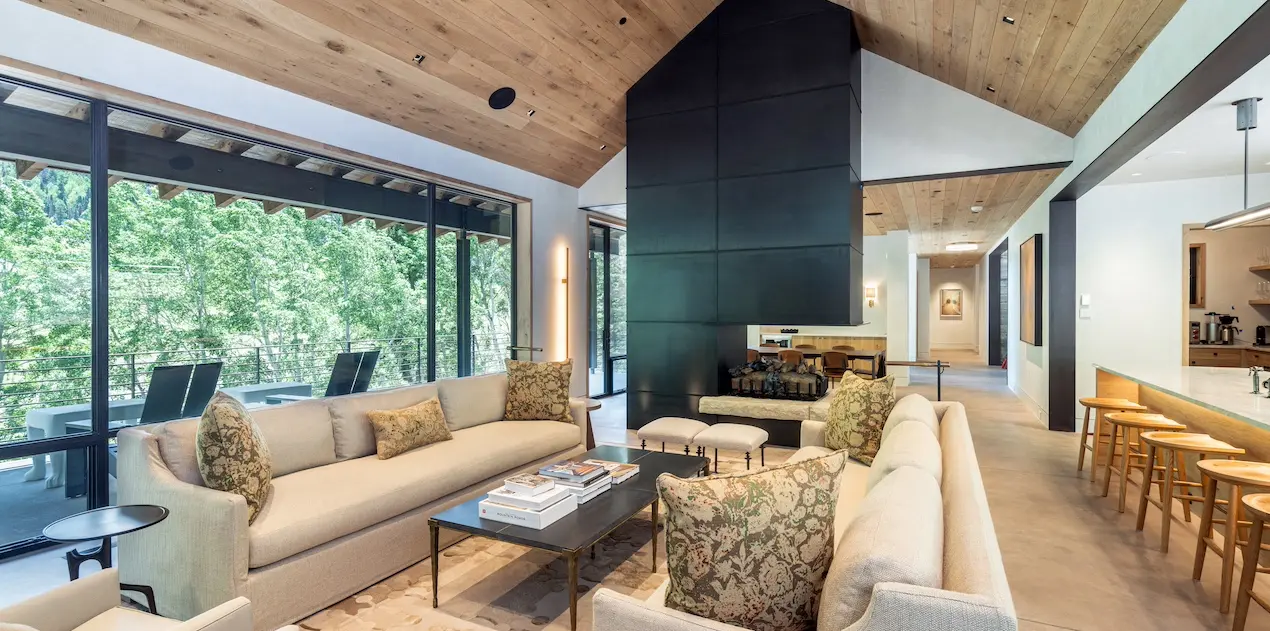 exceptional stays telluride waters edge living room