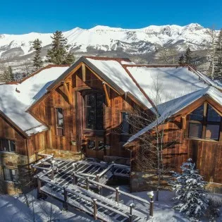 alpenglow mountain village vacation rental winter exterior