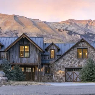 mountain village overlook haus exterior glow dallas