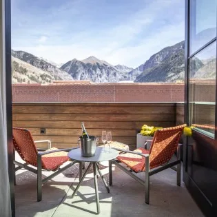 telluride Alpenblick primary Bedroom Patio