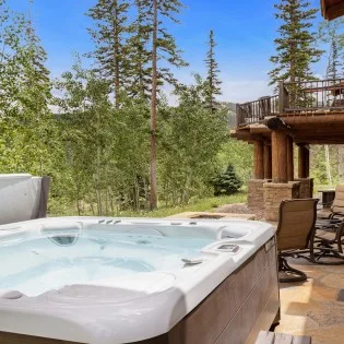 hilltop hideaway mountain village hot tub