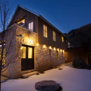 11.3 lorien telluride exterior night