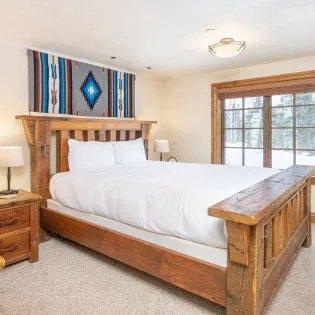 mountain village vacation twin elk gues bedroom