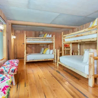 14.1 telluride polar queen bunk room beds