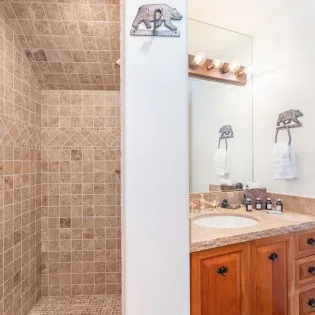 Telluride Pine Meadows  Bunkroom Bath