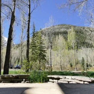 telluride parkside retreat front deck view