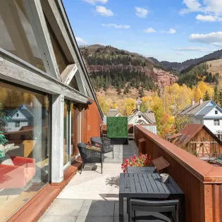 2.05 spritz house telluride penthouse deck view to the north