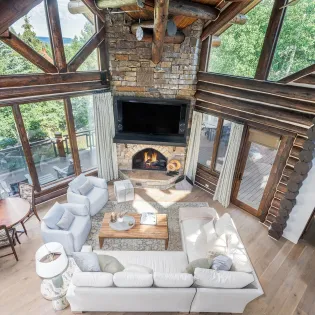 2.22 slopeside chateau telluride living room above