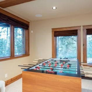 alpenglow mountain village vacation rental foosball table