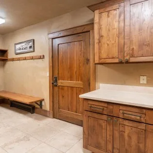 alpenglow mountain village vacation rental mud room