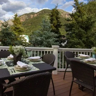 Telluride Spruce House Deck