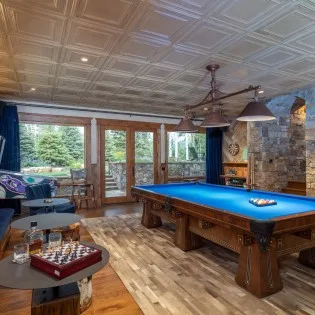 mountain village pinnacle pool table game room