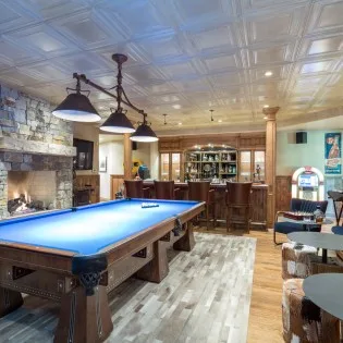 mountain village pinnacle pool table game room