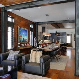 telluride parkside retreat livingroom dining room