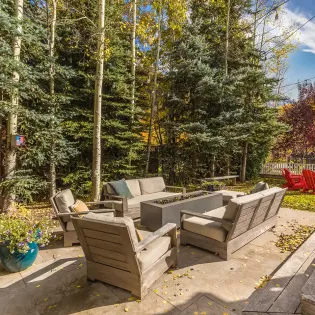 3.2 park place telluride exterior backyard patio fire pit