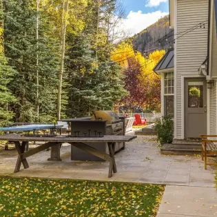 3.3 park place telluride exterior backyard bbq