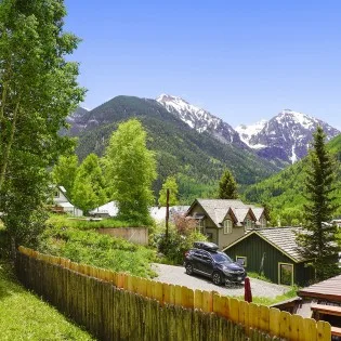 telluride summer haus mountain view