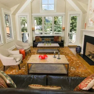 Telluride Spruce House Living Room