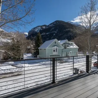 Telluride Telluride s Peak Living Deck View Angle