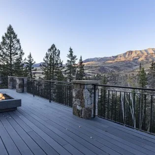 mountain village overlook haus upper deck fire pit