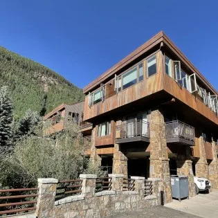 telluride downtown modern creekside exterior