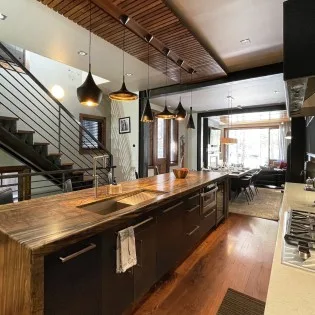 telluride parkside retreat kitchen