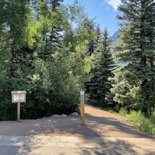 telluride downtown modern creekside river trail entrance