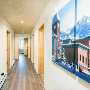 6 mountain village vacation rental satisfaction hallway