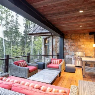 alpenglow mountain village vacation rental deck