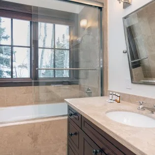 mountain village aspens at courcheval guest suite bath