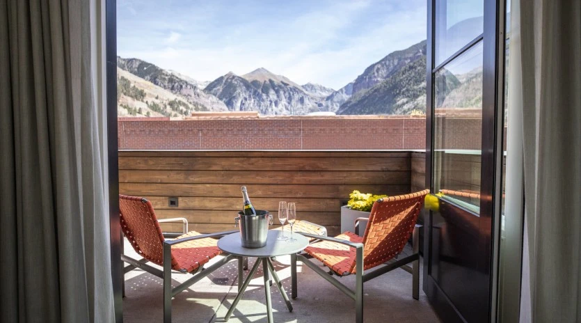 telluride Alpenblick primary Bedroom Patio