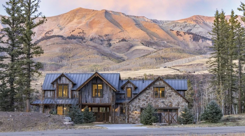 mountain village overlook haus exterior alpenglow