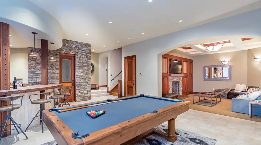 16 telluride two trails pool table