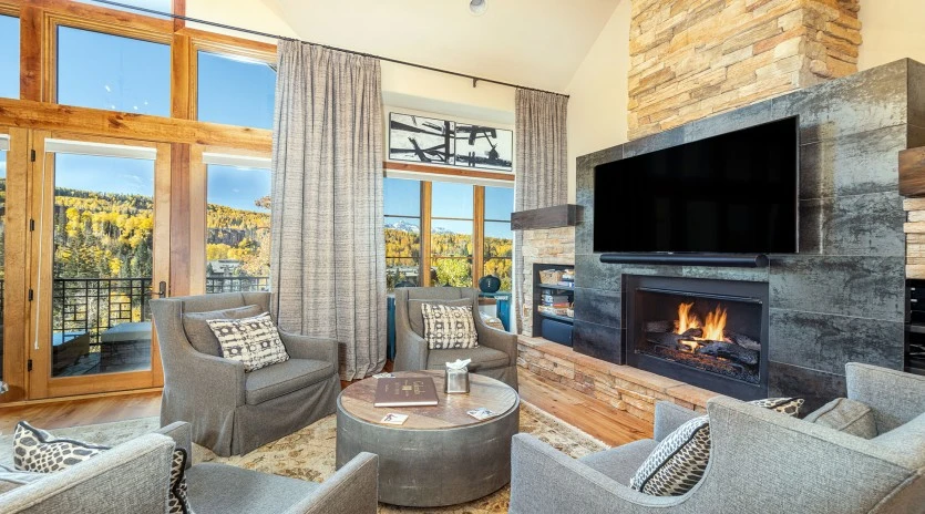 aspen ridge mountain village living room