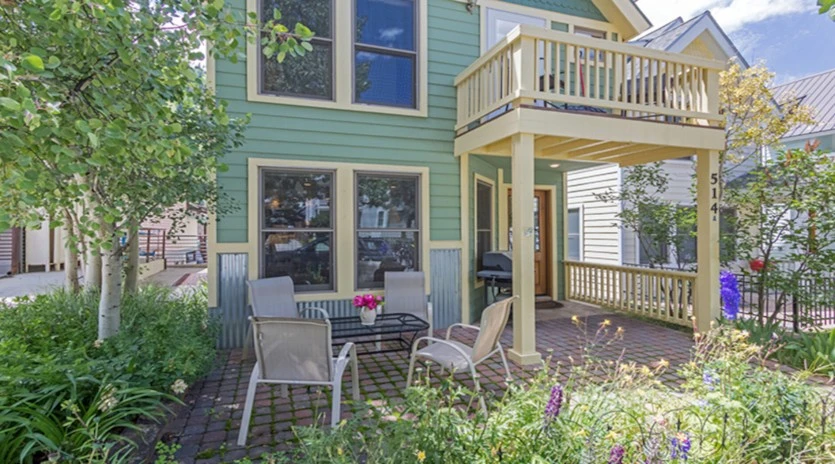 Telluride Pacific Street TownHouse  Patio