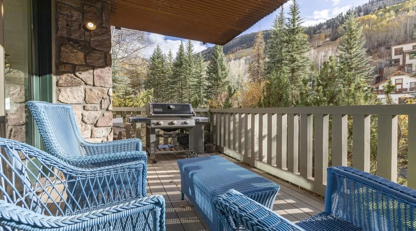 telluride rivers edge retreat deck view